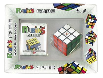 Jeu rubik's cube contient livret d'aide