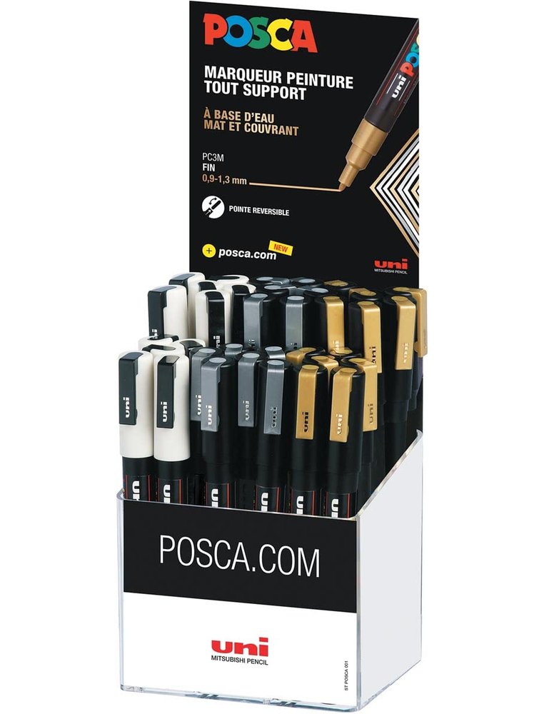 Pres 36 marq peinture uni posca fine