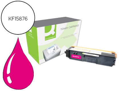 Toner laser compatible q-connect brother tn325m 3500 p magenta