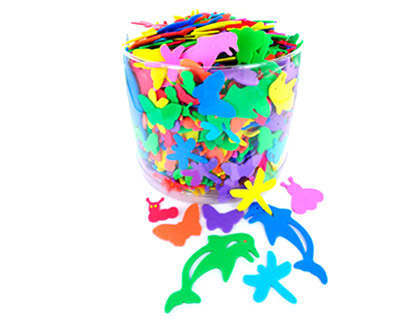 Mousse forme mix insectes animaux coloris assortis boîte 120g