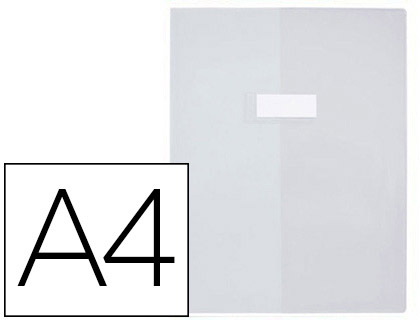 Protège-cahier elba strong line pvc cristal 15/100e coins renforcés 30/100e a4 210x297mm incolore