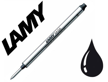 Recharge roller lamy m66 stylo lamy sans capuchon pour dialog 2/swift/tipo/personna/lady couleur noir