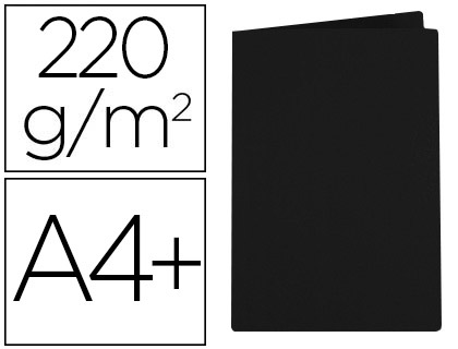 Chemise exacompta rock's 240x320mm 210g coloris noir pack 100 unités
