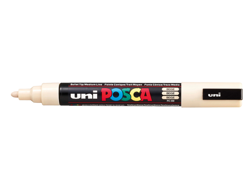 601966g-1.jpg Marqueur posca pointe conique moyenne coloris beige – Image 1