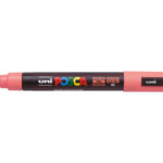 Marqueur posca pointe conique moyenne coloris corail