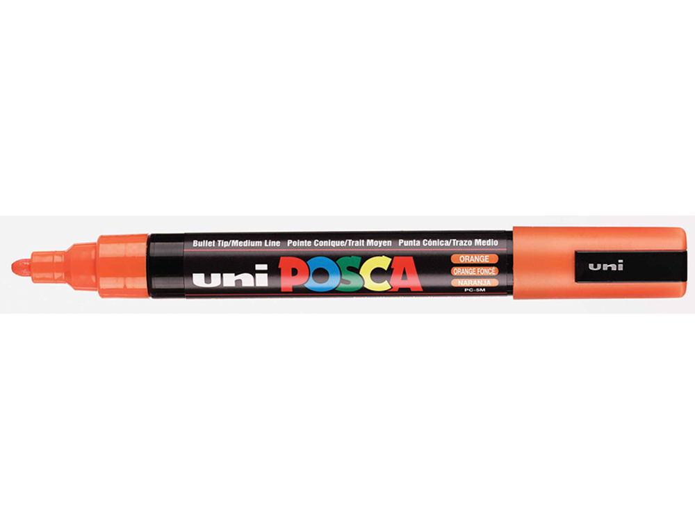 601983g-1.jpg Marqueur posca pointe conique moyenne coloris orange fonce – Image 1