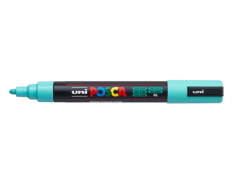 601993g-1.jpg Marqueur posca pointe conique moyenne coloris vert d'eau – Image 1