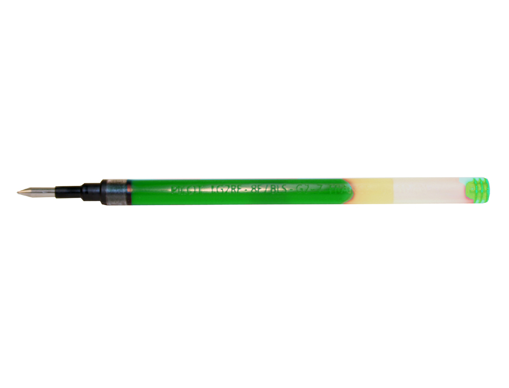 602269g-1.jpg Recharge stylo pilot bls-g2 pointe moyenne encre verte – Image 1