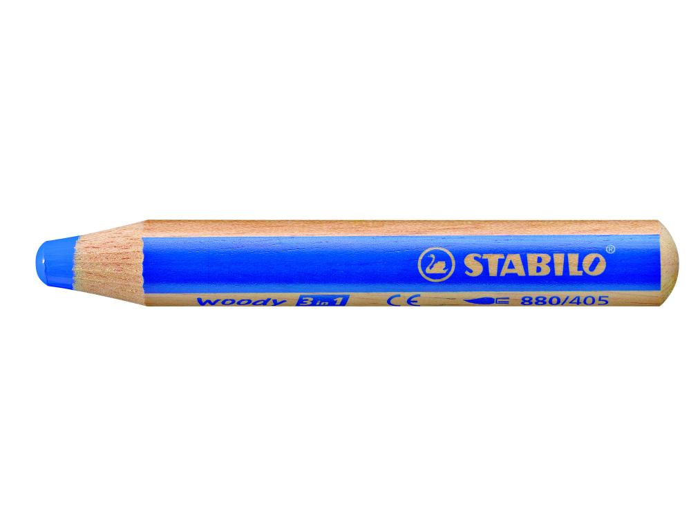 602345g-1.jpg Crayon stabilo woody 3 in 1 multi-talents coloris violet – Image 1