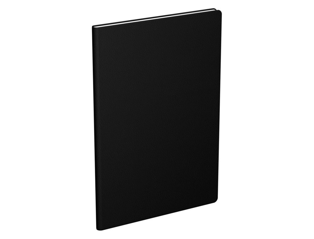 602406g-1.jpg Agenda lecas classique 1 semaine/2 pages 21x27 cm 128p coloris noir – Image 1