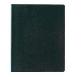 Agenda lecas classique 1 semaine/2 pages a4 128p       coloris noir