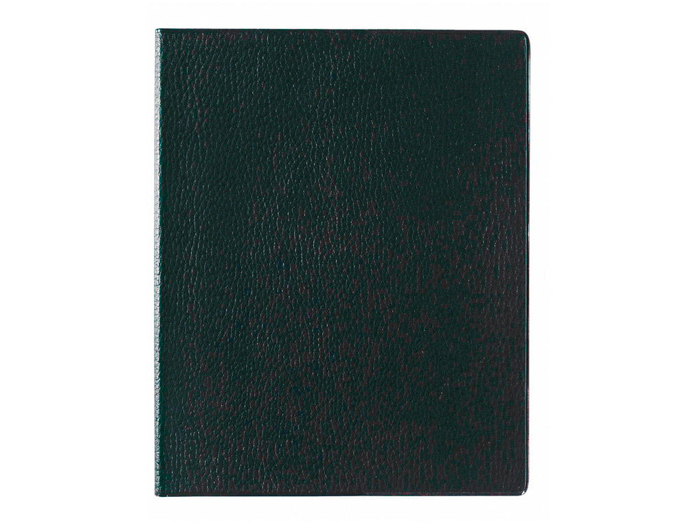 602407g-1.jpg Agenda lecas classique 1 semaine/2 pages a4 128p coloris noir – Image 1