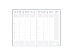 Agenda lecas classique 1 semaine/2 pagesfrancais 16x24 cm 128p coloris noir – Image 5