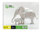 Bloc papier dessin liderpapel 240x315mm 180g/m2 10f coloris blanc – Image 2