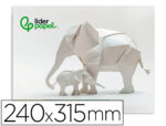 Bloc papier dessin liderpapel 240x315mm 180g/m2 10f coloris blanc