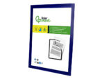 Cadre affichage liderpapel mural magnetique a4 dos       adhesif repositionnable       coloris bleu – Image 3