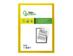 Cadre affichage liderpapel mural magnetique a4 dos       adhesif repositionnable       coloris jaune – Image 2