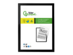 Cadre affichage liderpapel mural magnetique a4 dos       adhesif repositionnable       coloris noir – Image 2
