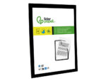 Cadre affichage liderpapel mural magnetique a4 dos       adhesif repositionnable       coloris noir – Image 4