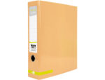 Classeur a levier liderpapel a4 color system dos de 80 mm  coloris peche – Image 2