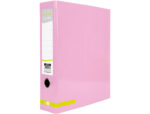 Classeur a levier liderpapel a4 color system dos de 80 mm  coloris rose – Image 2
