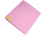 Classeur a levier liderpapel a4 color system dos de 80 mm  coloris rose – Image 3