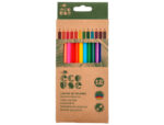 Crayon couleur liderpapel certifie fsc mine             extra-resistante ecouse etui  carton de 12 coloris assortis – Image 4