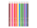 Crayon couleur liderpapel certifie fsc mine             extra-resistante ecouse etui  carton de 12 coloris assortis – Image 7