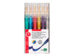 Feutre liderpapel encre metallisee pailletee double   pointe etui de 6u assorties – Image 2
