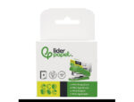 Mini agrafeuse liderpapel ecouse capacite 12 feuilles   100% plastique recycle boite  de 1000 agrafes incluse – Image 3