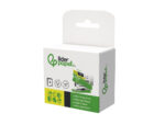 Mini agrafeuse liderpapel ecouse capacite 12 feuilles   100% plastique recycle boite  de 1000 agrafes incluse – Image 6
