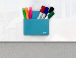 Pot a crayons liderpapel plastique magnetique          125x75x40 mm bleu – Image 4