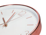 Horloge murale q-connect metallique mouvement          silencieux diametre 35,5 cm   coloris chrome – Image 6
