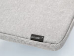 Housse pc 13.3" q-connect poignee 1 poche exterieure    fermeture eclair 350x250x25   mm coloris gris – Image 8