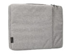 Housse pc 13.3" q-connect poignee 1 poche exterieure    fermeture eclair 350x250x25   mm coloris gris – Image 5