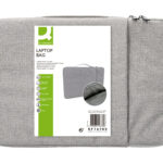 Housse pc 13.3" q-connect poignee 1 poche exterieure    fermeture eclair 350x250x25   mm coloris gris