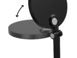 Lampe de bureau q-connect professionelle abs 80 leds 7  w avec commutateur coloris    mat cct 3000k-6500k 500lm – Image 6