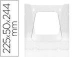 Porte-visuels q-connect mural plexiglas transparent format  a4 225x50x244 mm