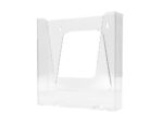 Porte-visuels q-connect mural plexiglas transparent format  a5 170x41x177 mm – Image 3
