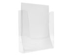 Porte-visuels q-connect mural plexiglas transparent format  a5 170x41x177 mm – Image 6