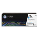 Toner laser original hp 415x 6000 p cyan