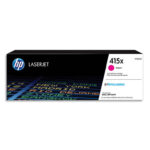 Toner laser original hp 415x 6000 p magenta