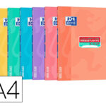 Cahier hamelin openflex pastel agrafe 210x297 96      pages optik paper seyes