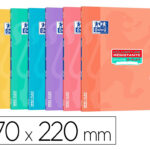 Cahier hamelin openflex pastel agrafe 170x220 96      pages optik paper seyes