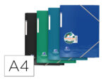 Chemise elastique hamelin oxford school life oceanis a4 polypropylene recycle opaque  assortis