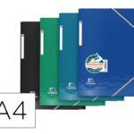 Chemise elastique hamelin oxford school life oceanis a4 polypropylene recycle opaque  assortis