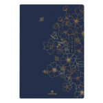 Agenda oberthur semainier 25 fsc astoria 1 semaine/2 pages 16x24 cm 128p coloris marine