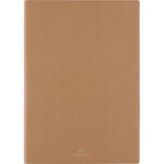 Agenda oberthur semainier a5 feroe 13 mois 1 semaine/1 page+ 1 page notes 15x21 cm       coloris camel