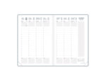 Agenda lecas classique 1 semaine sur 2 pages dim.      21x27cm coloris assortis – Image 9