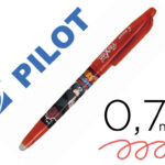 Roller pilot frixion ball edition limitee naruto encre  gel pointe moyenne coloris    rouge